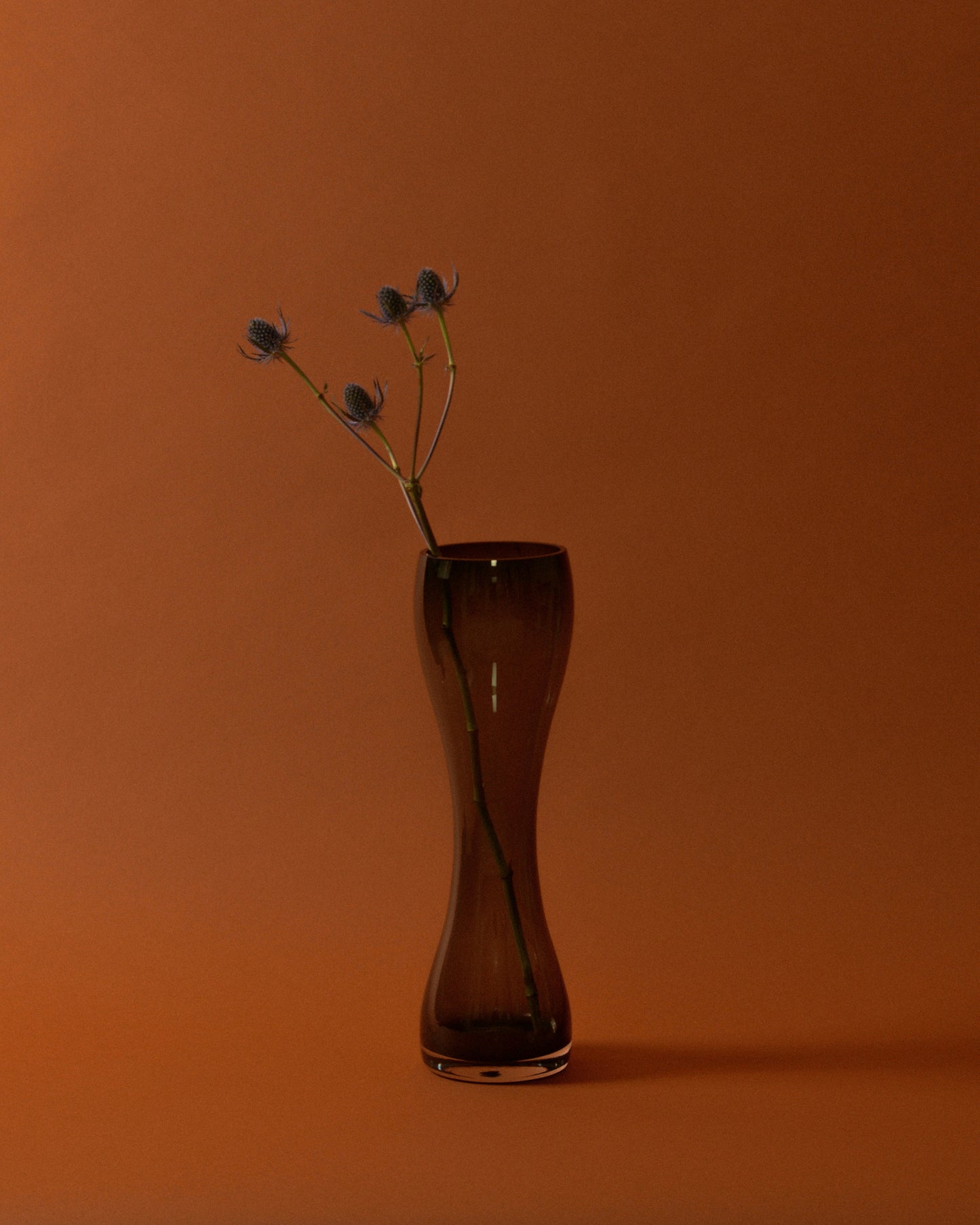 Smoke Glass Vase