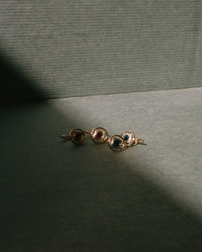 Jardin Earrings (sapphire)