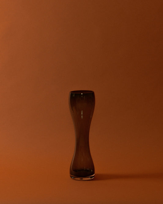 Smoke Glass Vase