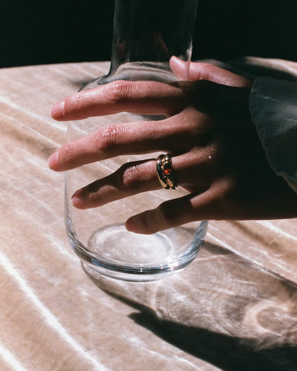 Marty Ring (garnet)