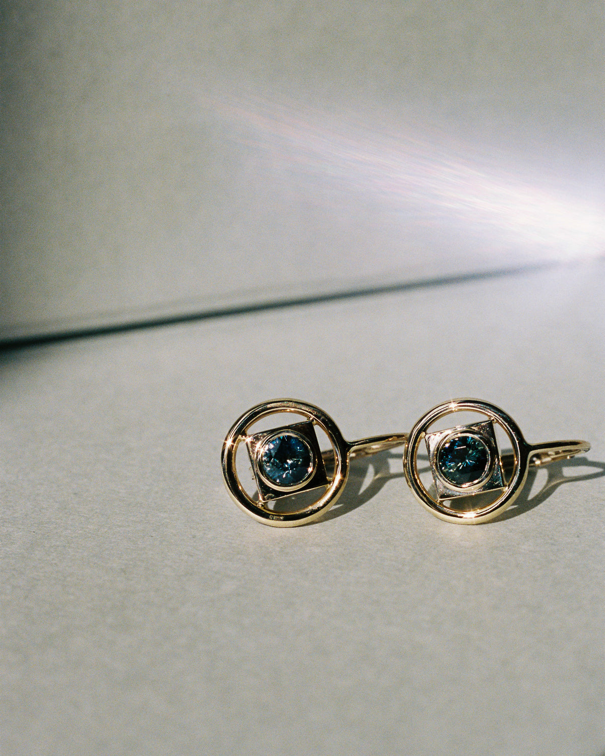 Jardin Earrings (sapphire)