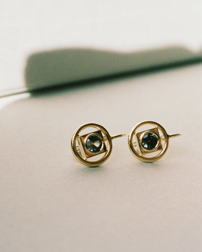 Jardin Earrings (sapphire)