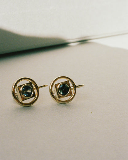 Jardin Earrings (sapphire)