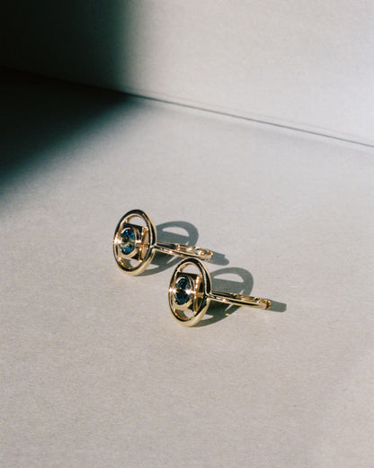 Jardin Earrings (sapphire)