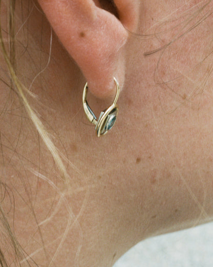 Jardin Earrings (sapphire)