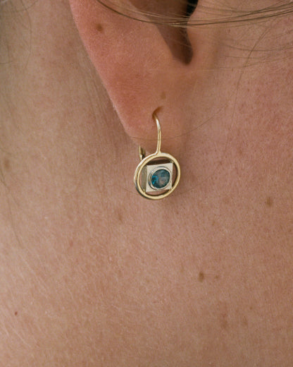 Jardin Earrings (sapphire)