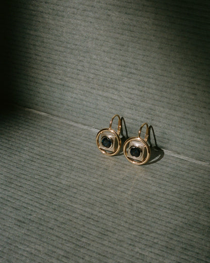 Jardin Earrings (sapphire)