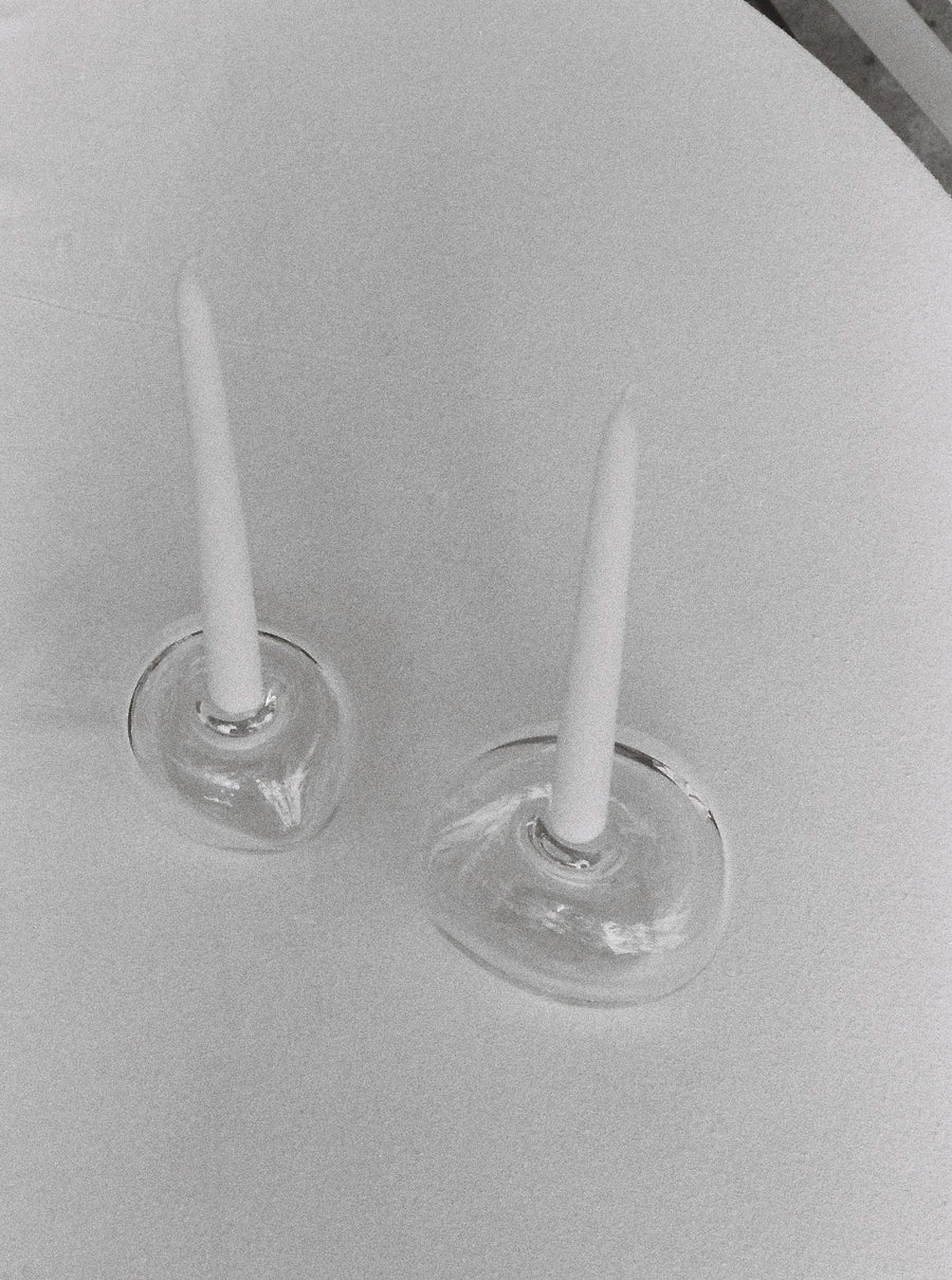 Bubble Candlestick Holder Set