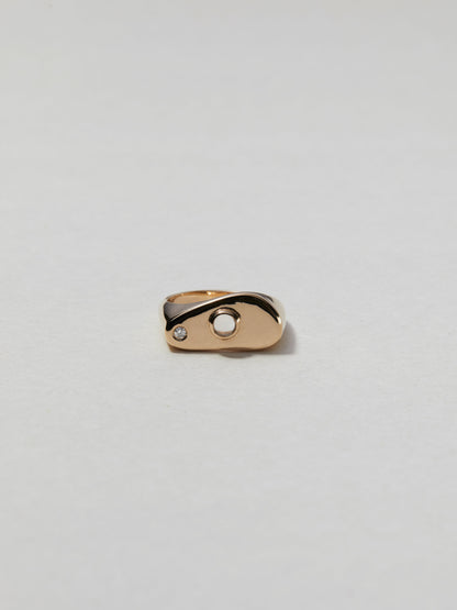Memphis Ring (in diamond and quartz)